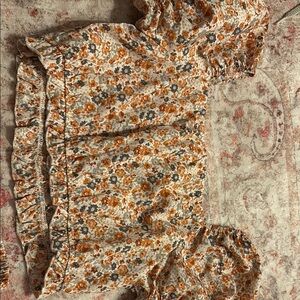 Floral Kids Casual Dress